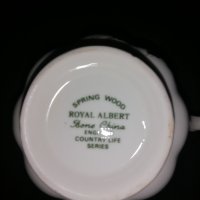 Порцелан на Royal Albert - чашка с чинийка , снимка 4 - Чаши - 42850031
