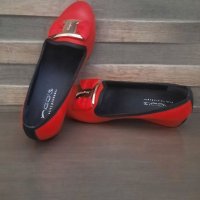 Дамски обувки цвят корал, снимка 5 - Дамски ежедневни обувки - 36754751