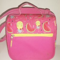 Комплект Ученическа чанта, чанта за хранене, раница Goomby с 4 отделения Pineapple, снимка 15 - Раници - 33933048