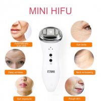 Уред за мини хайфу Mini HIFU, Дълбок Лифтинг, RF радиочестота и LED, снимка 5 - Козметика за лице - 40106810