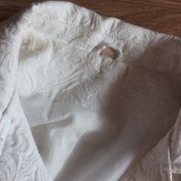 Дамско бяло кожено яке, снимка 4 - Якета - 31560680