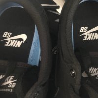 Nike SB Chron 2 Mens Skateboard Shoes Black Canvas , снимка 10 - Маратонки - 39045531