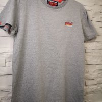 Superdry мъжка маркова тениска, М , сива, снимка 5 - Тениски - 36887460