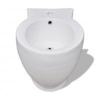 Комплект тоалетна чиния и биде, бял, снимка 10 - Други стоки за дома - 37840264