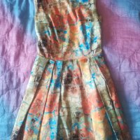 Къса рокля Junona в пъстри цветове, снимка 3 - Рокли - 30357787