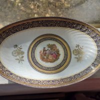 Стар порцелан колекционерска чиния LIMOGES FRANCE, снимка 2 - Антикварни и старинни предмети - 38439632