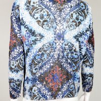Desigual Оригинална Дамска Плетена Блуза с Принт (M-L), снимка 6 - Блузи с дълъг ръкав и пуловери - 38730000