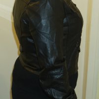 Дамско кожено яке от изкуствена кожа RISOECASUAL, снимка 4 - Якета - 42024768