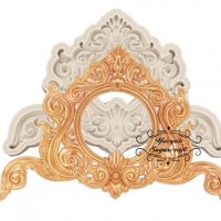 Рамка на основа стойка силиконов молд форма за декор украса торта фондан, снимка 1 - Форми - 29594341