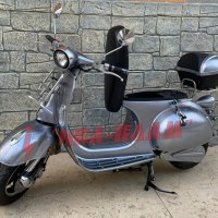 Електрически скутер тип VESPA 4000W 20Ah/72V+документи за регистрация+БЕЗ ключово палене+LCD дисплей, снимка 4 - Мотоциклети и мототехника - 34447368