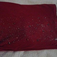 Ефектна червена блуза , снимка 2 - Други - 35444437