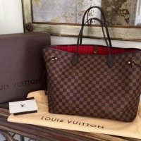 Луксозна чанта Louis Vuitton Neverfull/SG120S, снимка 1 - Чанти - 38163261