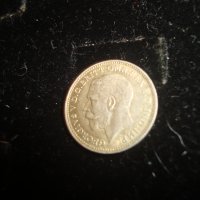 3 пенса 1921 година Крал Джордж V Обединено Кралство Великобритания стара сребърна монета 16673, снимка 2 - Нумизматика и бонистика - 30496860