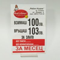 Заем срещу залог на движими вещи от ” Заложни къщи Кеш и Корект” - гр. Пловдив, снимка 2 - Кредити - 31743512