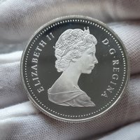 Възпоменателна сребърна монета 1 Dollar - Elizabeth II Centenary of Vancouver, снимка 1 - Нумизматика и бонистика - 42802396