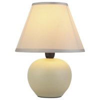 Нощна лампа в бял цвят, снимка 1 - Настолни лампи - 30121156