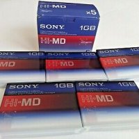 Blank Sony Hi-MD 1GB Media MiniDisc + Нормални MD Нови!, снимка 11 - Други - 39699439
