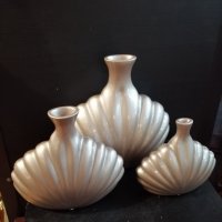 Тройка декоративни вази, снимка 1 - Вази - 35404857