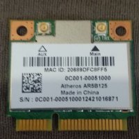 WiFi Atheros AR5B125, 802.11 a/b/g/n