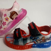 Детски светещи сандали герой., снимка 9 - Детски сандали и чехли - 40820126