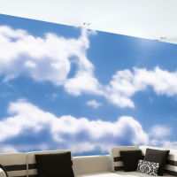 Облаци в небето 3,15 м x 2,32 м 4 части Гигантски тапет , снимка 1 - Други - 44718739