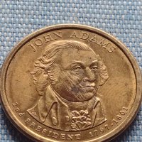 Монета 1 долар САЩ Джон Адамс вторият президент на САЩ 29607, снимка 6 - Нумизматика и бонистика - 42819414