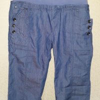 Дамски къси сини дънки, снимка 7 - Дънки - 34919238