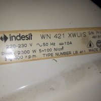 Продавам пералня Indesit WN 421 XWU на части , снимка 2 - Перални - 31844761