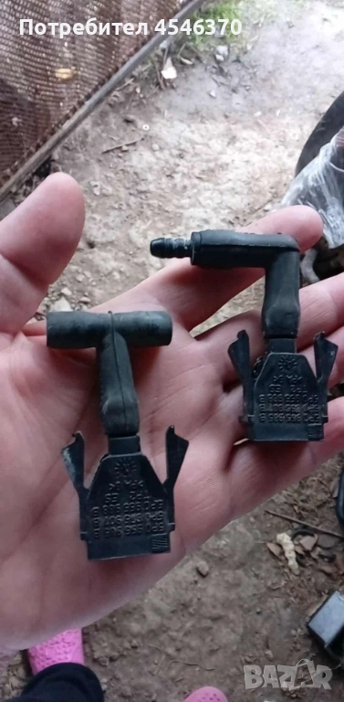 Пръскалки за чистачки 2броя  15-евро за Сеат Толедо / Сеат Алтеа 1.6 бензин 102к.с 2005г, снимка 1