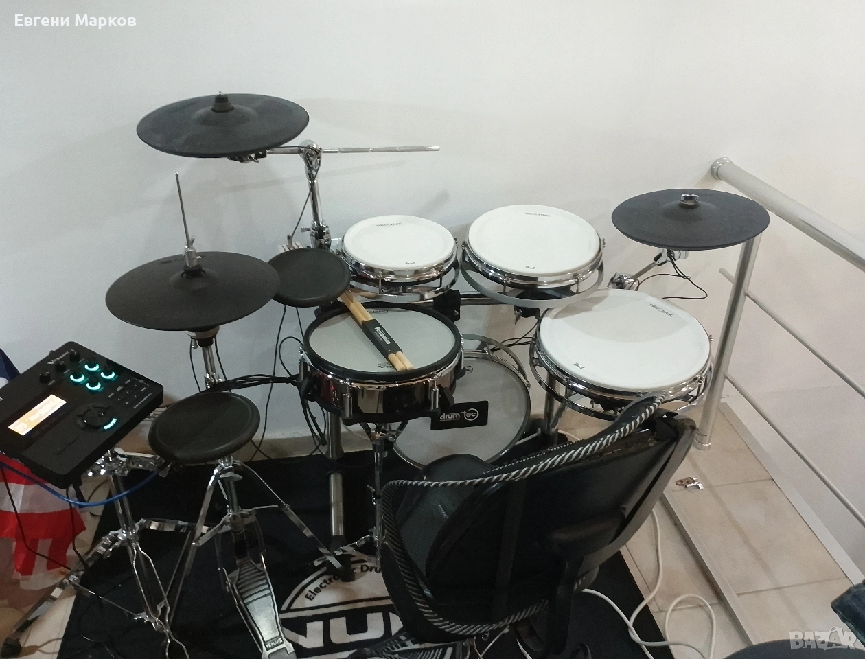 Продавам пълен комплект Електронни барабани Роланд , снимка 1