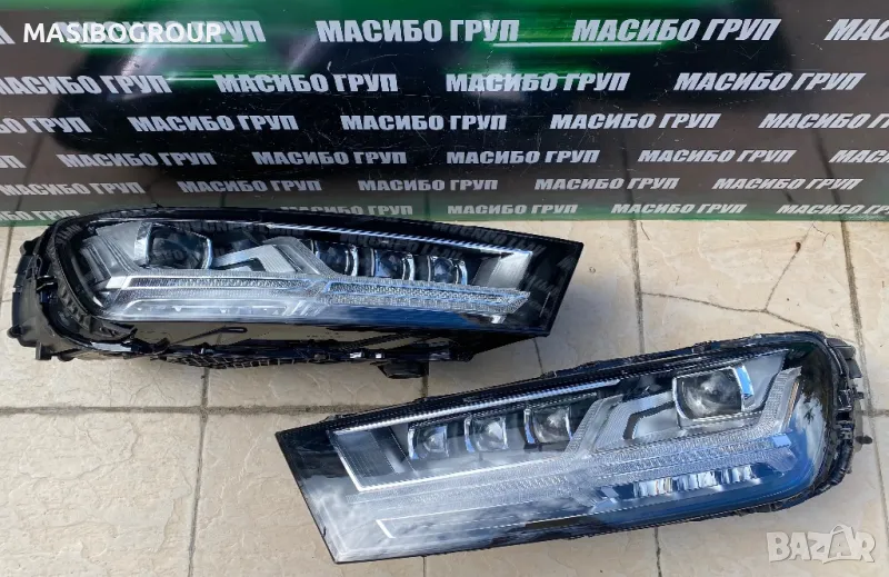 Фарове Matrix фар за Ауди Кю7 Audi Q7 4M, снимка 1