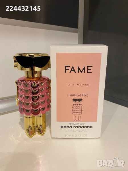 Paco Rabanne Fame Blooming Pink 80ml EDP Tester , снимка 1