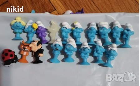 Смърфовете смърфчета стики стикита stikeez , снимка 1