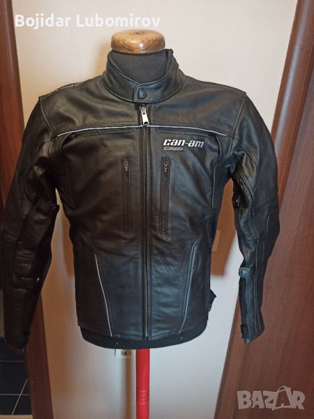 НОВО кожено яке Can Am , снимка 1