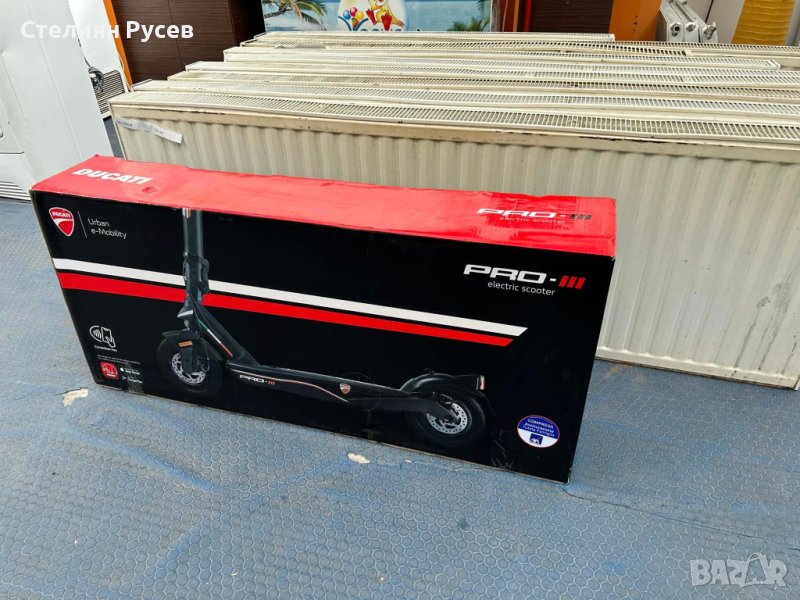 ducati pro lll 3 / electric scooter електрическа тротинетка -цена 1120 лв -купувана е нова , има каш, снимка 1