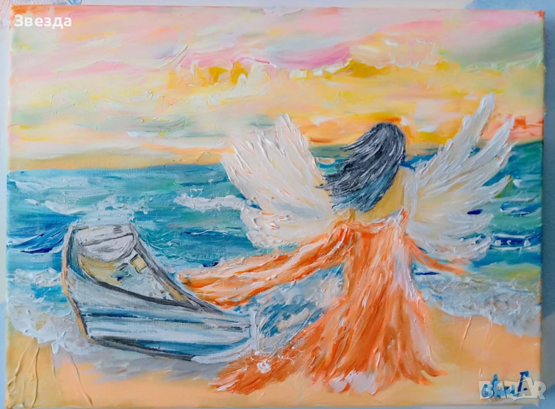 Картина "Морско откровение", снимка 1