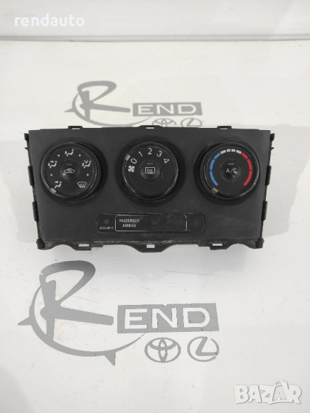 Панел управление на климатик Toyota Auris E15 2006-2012 55406-02160, снимка 1