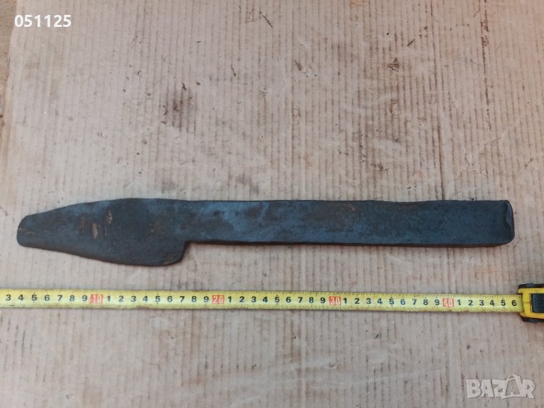 масивен кован сатър, инструмент - възраждане , снимка 1