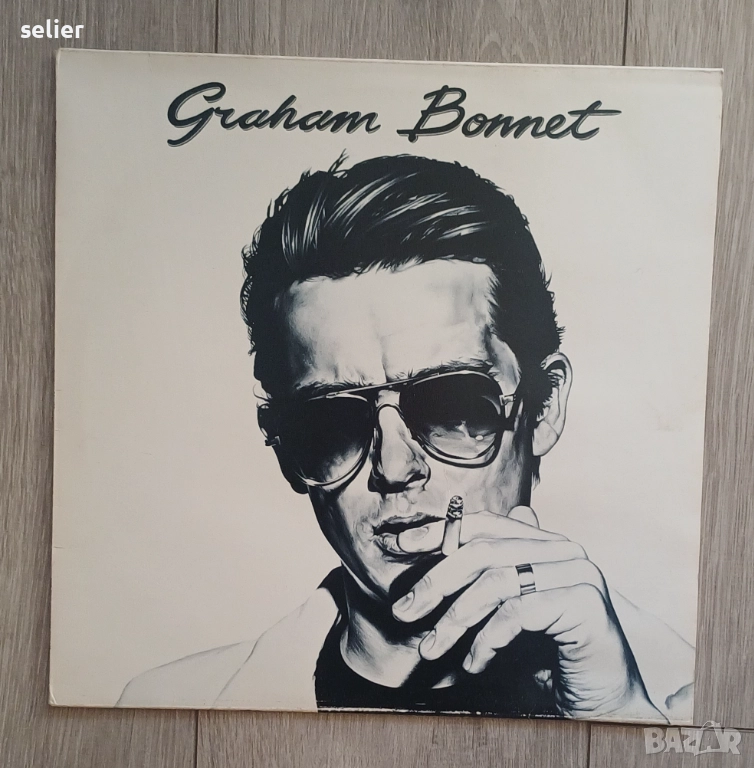 Graham Bonnet ‎– Graham Bonnet Издание 🇬🇧 UK 1977г Стил:ROCK Състояние на винила:VG++ Състояние на, снимка 1