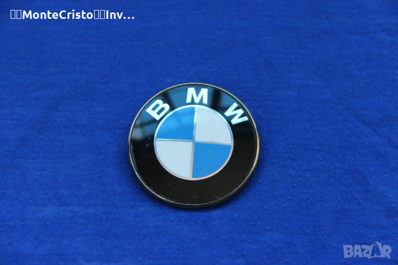 Задна емблема BMW E90 седан (2004-2008г.) 51148219237 51.14-8 219 237 емблема заден капак, снимка 1