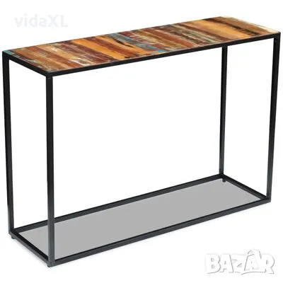 vidaXL Конзолна маса, регенерирано дърво масив, 110x35x76 см(SKU:243337), снимка 1