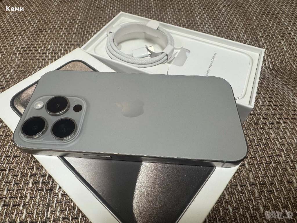 Продавам IPHONE 15 PRO 256 GB, снимка 1