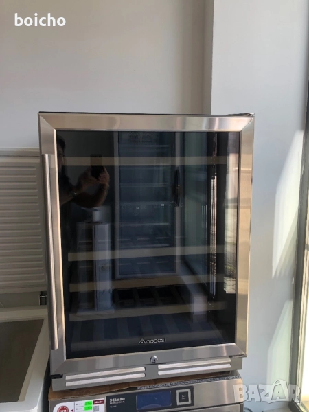 Ново!Охладител за вино с две зони Aaobosi, снимка 1