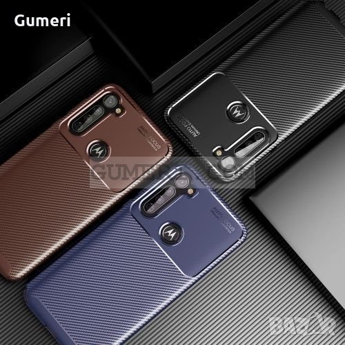 Motorola Moto G Stylus Карбонов удароустойчив гръб , снимка 1