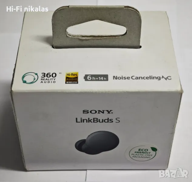 стерео безжични блутут слушалки SONY LinkBuds S WF-LS900N/BC , снимка 1