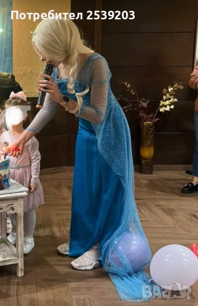 Дамска рокля ЕЛЗА размер М , снимка 1