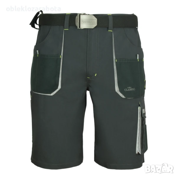 Classic къс панталон - сив, снимка 1