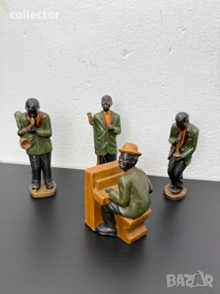 Комплект от керамични джаз музиканти. №7456, снимка 1