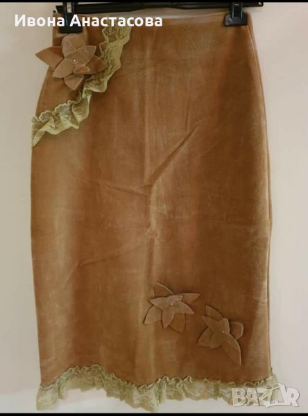 ИНТЕРЕСНА ПОЛА ВЕЛУР, снимка 1