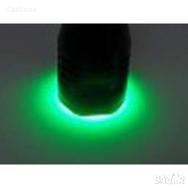 Мощен акумулаторен прожектор за лов и риболов със зелена светлина LED диод 180000W, снимка 1